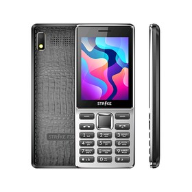 

Сотовый телефон STRIKE F30 2,8", 32Мб, microSD, 0,3Мп, 2 sim, чёрный