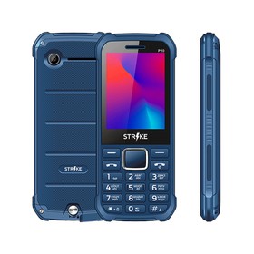 

Сотовый телефон STRIKE P20 2,4", 32Мб, microSD, камера, 2 sim, синий