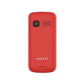 

Сотовый телефон MAXVI B1 1,77", 32Мб, microSD, 0,3Мп, 2 sim, красный