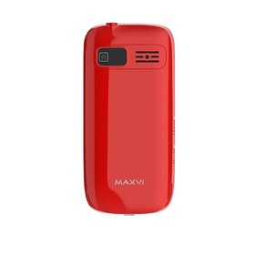 

Сотовый телефон MAXVI B6 2,2", 32Мб, microSD, 0,3Мп, 2 sim, красный