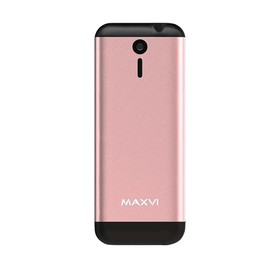 

Сотовый телефон MAXVI X10 2,8", 32Мб, microSD, 0,3Мп, 2 sim, розовое золото