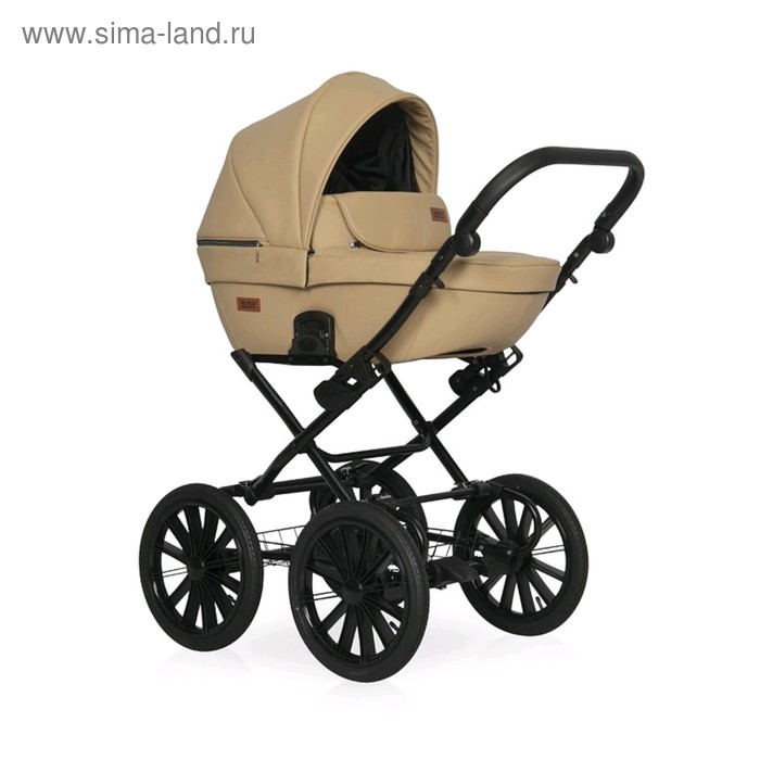 Коляска 2 в 1 Riko Basic Aicon Ecco Prestige, цвет 04 бежевый