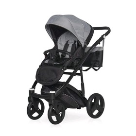 

Коляска 2 в 1 Riko Basic Aicon Pro, цвет 05 серо-чёрный