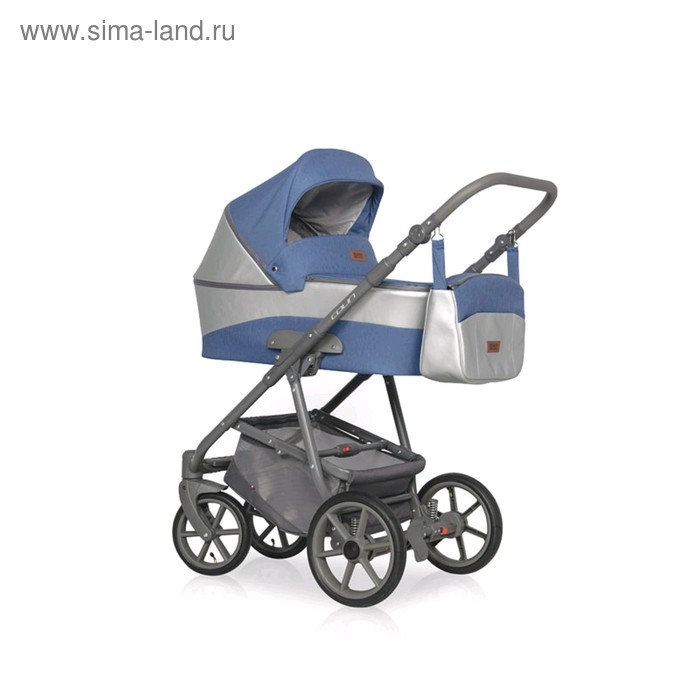 Коляска 2 в 1 Riko Basic Colin цвет 07 серо-голубой 26994₽