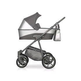 

Коляска 2 в 1 Riko Basic Colin, цвет 08 серо-графитовый