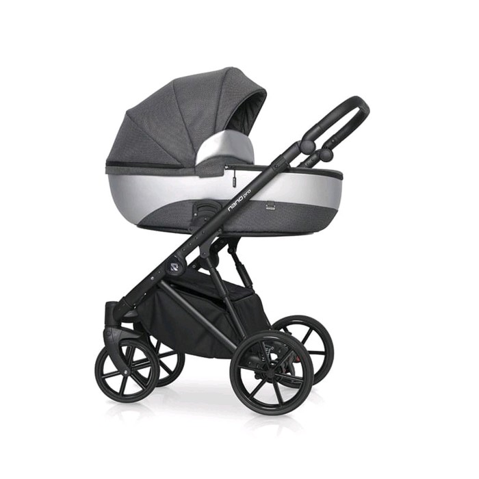 Коляска 2 в 1 Riko Nano Pro, цвет 02 onyx