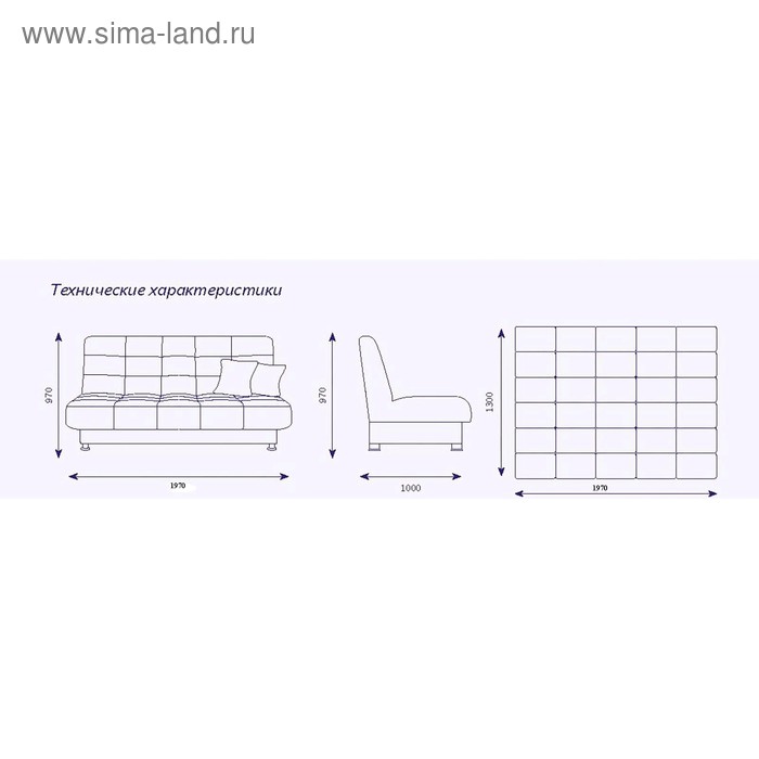 

Диван «Идальго», книжка, рогожка arben/bahama, цвет green