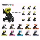 Коляска прогулочная Riko Basic Scala, цвет 05 графитово-коралловый - Фото 2