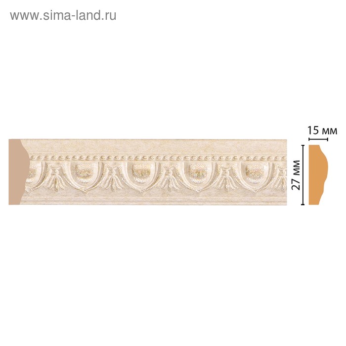 

Молдинг 2,7х1,5х240 см, 128D-18DШК/30