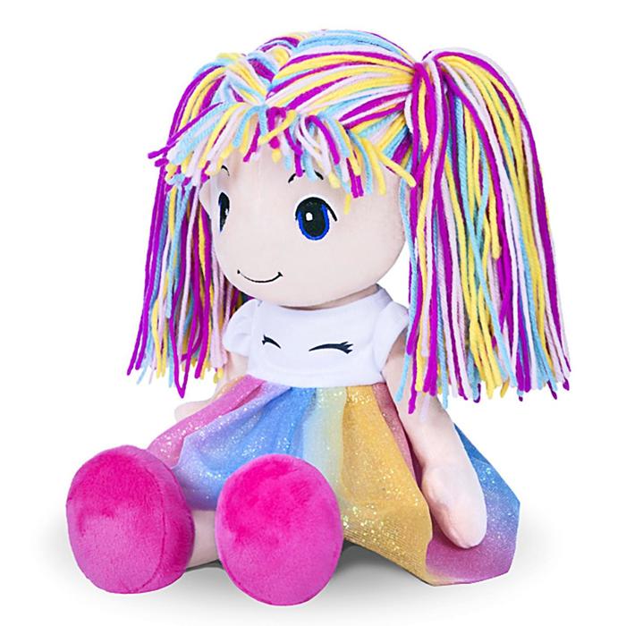 Мягкая игрушка «Кукла Стильняшка», радуга, 40 см