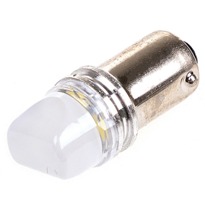 Автолампа диод T8.5 (T4W) 24V 3SMD диода BA9s 1-конт Белая Skyway, S08202041