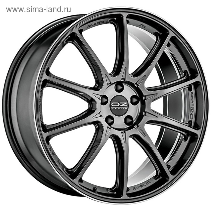 

Диск литой OZ Hyper XT HLT 9x20 5x112 ET52 d66.56 Star Graphite Diamond Lip