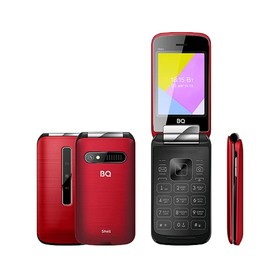 

Сотовый телефон BQ M-2816 Shell 2,8", 32Мб, microSD, 0,3МП, 2 sim, красный