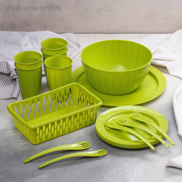 фото Набор посуды bono, на 5 персон, 18 предметов giaretti