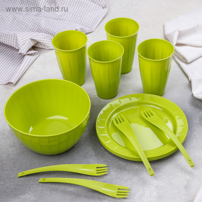фото Набор посуды bono, на 4 персоны, 13 предметов giaretti