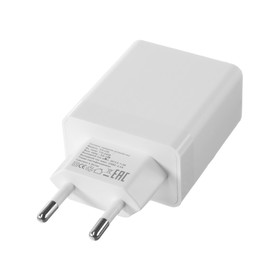 

Сетевое зарядное устройство Maverick Super Power, 2 USB, 5.4 A, Smart IC, QC 3.0, белое