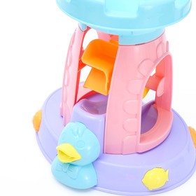 

Песочный набор «Лепим замки» с формочками, граблями, лопаткой