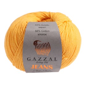 

Пряжа "Jeans-GZ" 58% хлопок, 42% акрил 170м/50гр (1124)