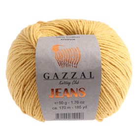 

Пряжа "Jeans-GZ" 58% хлопок, 42% акрил 170м/50гр (1125)