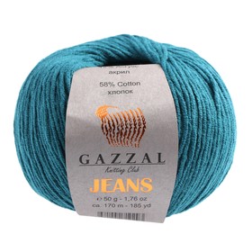 

Пряжа "Jeans-GZ" 58% хлопок, 42% акрил 170м/50гр (1130)