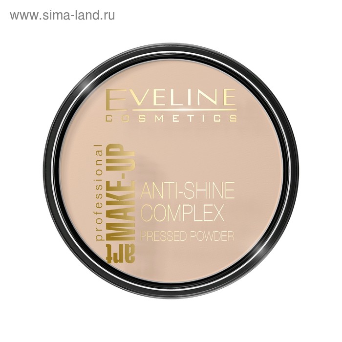 

Пудра для лица Eveline Anti-Shine Complex, матирующая, тон 32 натуральный