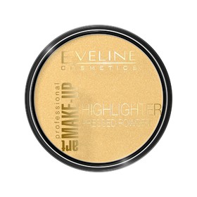 

Пудра для лица и тела Eveline Highlighter, тон 55 золотой