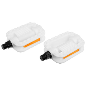 

Педали Feimin FP-826, ось 9/16" пластиковые, цвет белый