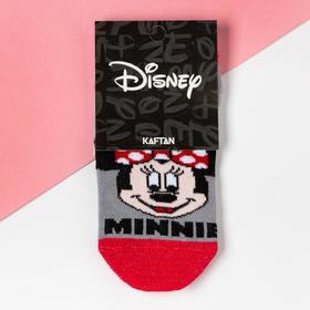 

Носки (следки) "Minnie", Минни Маус, серый, 16-18 см