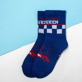 

Носки детские "MCQUEEN", Тачки, синий, 14-16 см
