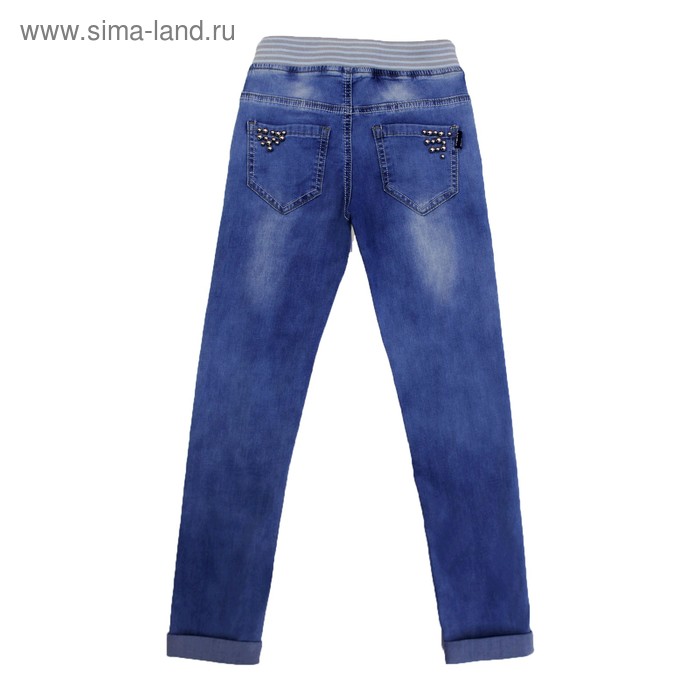 фото Джинсы для девочек, рост 116 см yuke jeans