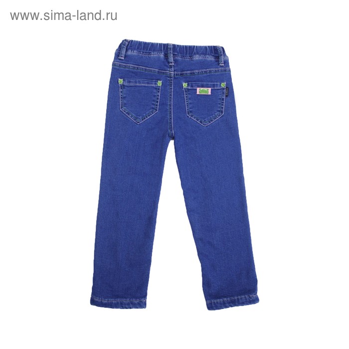 фото Джинсы для девочек, утеплённые, рост 92 см yuke jeans