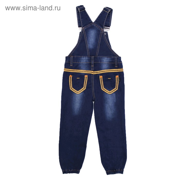 фото Комбинезон джинсовый для девочек, рост 86 см yuke jeans