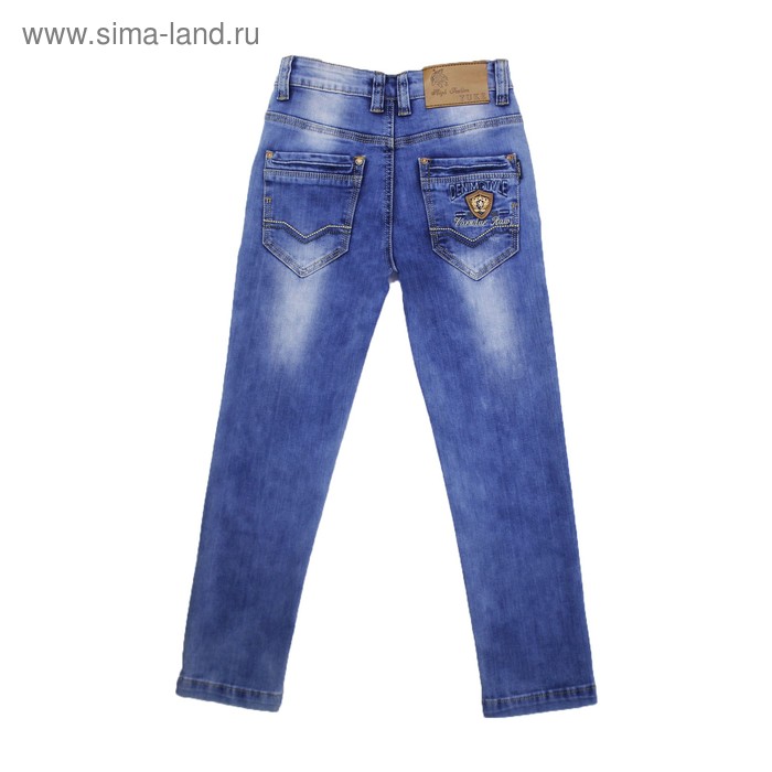 фото Джинсы для мальчиков, рост 140 см yuke jeans