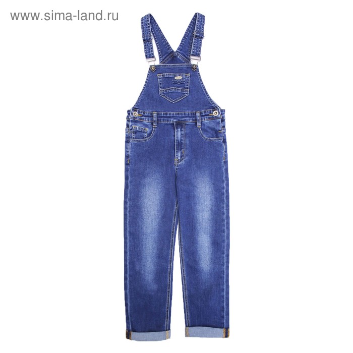 фото Комбинезон джинсовый для мальчиков, рост 110 yuke jeans