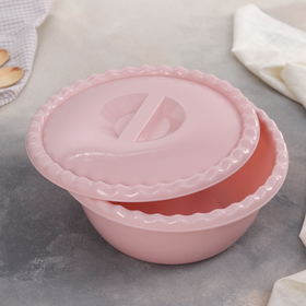 

Миска с крышкой Plastic Centre «Фазенда», 3 л, цвет МИКС