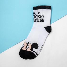 

Носки "Mickey Mouse", Микки Маус, белый, 20-22 см