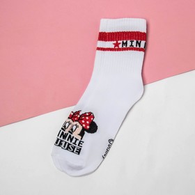

Носки "Minnie Mouse", Минни Маус, белый, 20-22 см