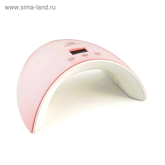 фото Лампа для гель-лака tnl sense, uv/led, 36 вт, таймер 30/60/90 сек, розовая