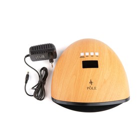 

Лампа для гель-лака POLE, UV/LED, 48/60 Вт, таймер 10/30/60, цвет светлое дерево