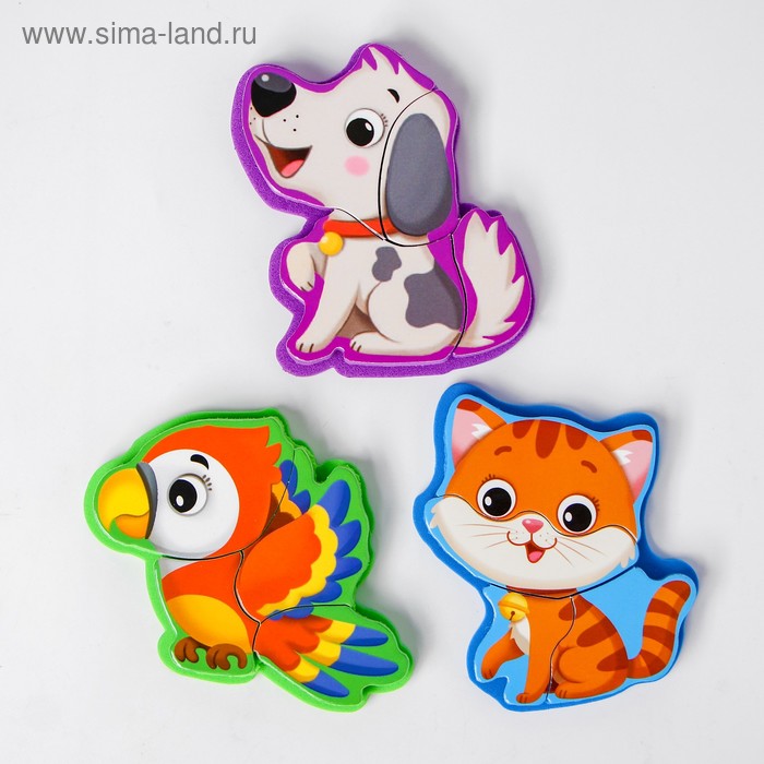 

Игрушка развивающая «Весёлые липучки. Домашние животные»