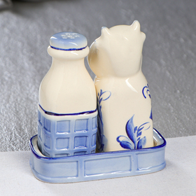 

Набор для специй "Бычок", цвет синий, 13.5 см