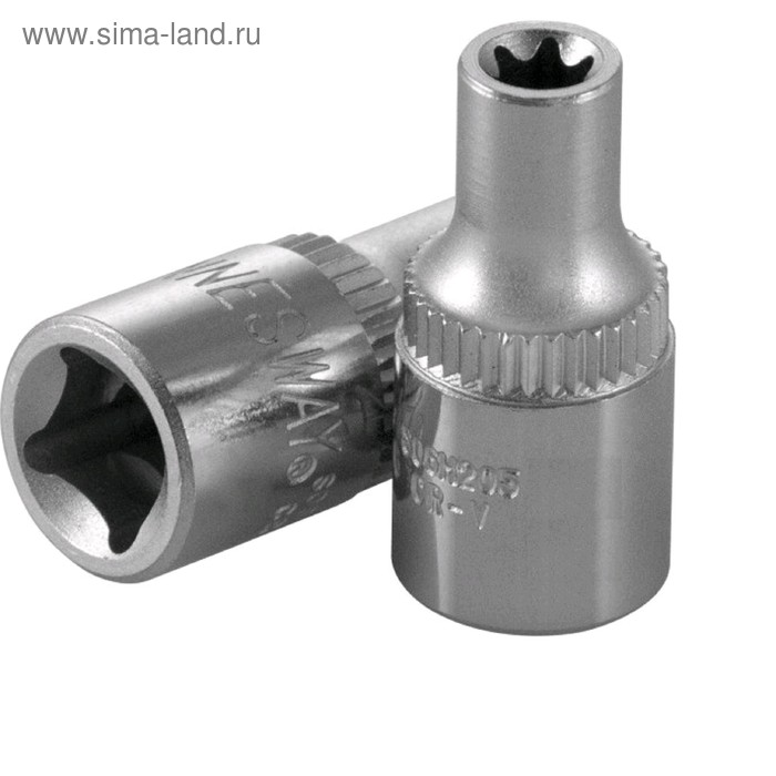 

Головка торцевая Jonnesway S06H206, 1/4", TORX Е-6