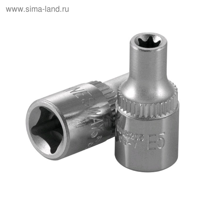 

Головка торцевая Jonnesway S06H205, 1/4", TORX Е-5