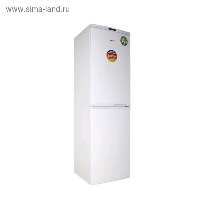 Холодильник DON R-296 BI, двухкамерный, класс А+, 349 л, белая искра (белый) холодильник don r 299 bi двухкамерный класс а 399 л цвет белая искра белый