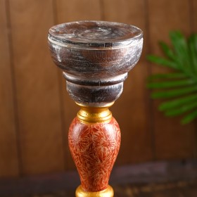 

Подсвечник "Византия" дерево 11,5х11,5х50 см