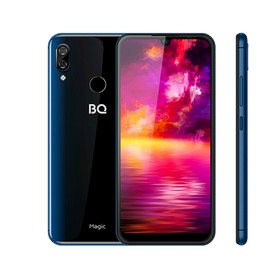 

Смартфон BQ S-6040L Magic 6,09", IPS, 32Гб, 2Гб, 13+2Мп, 4G, Android 9.0, тёмно-синий