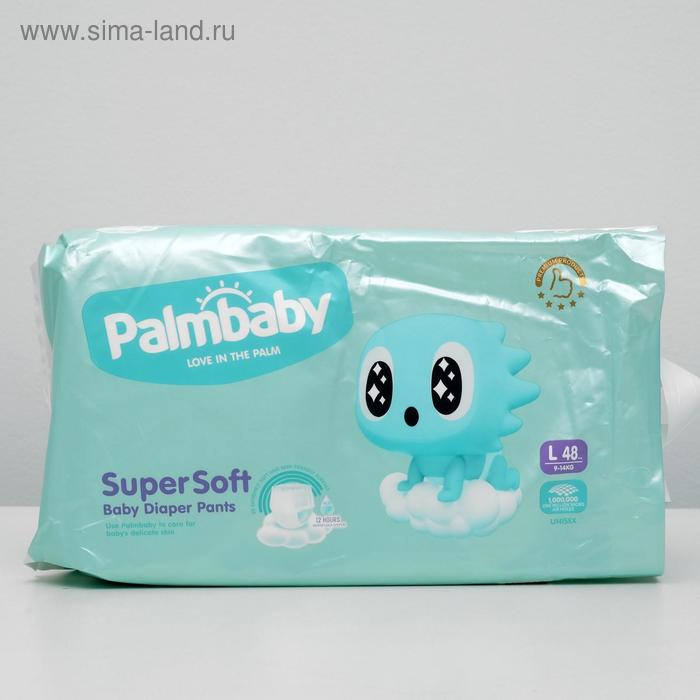 фото Подгузники-трусики элараkids palmbaby premium (9-14 кг), 48шт