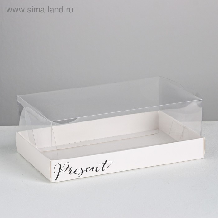 

Коробка кондитерская «Present», 22 х 8 х 13,5 см