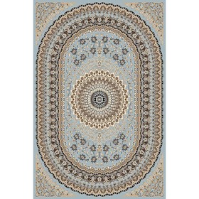 

Ковёр прямоугольный Sierra D504, размер 200 х 400 см, цвет blue - brown