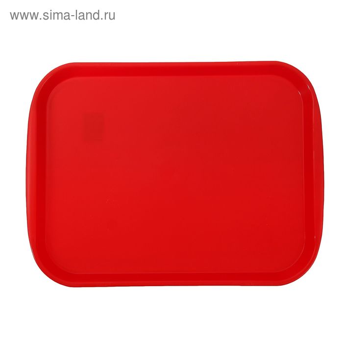 Поднос Plastic Centre «Титан», цвет красный